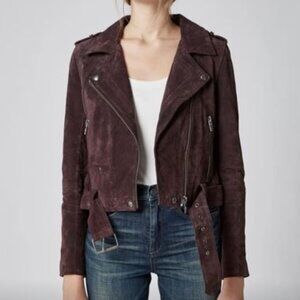 Blank NYC Suede Moto Jacket